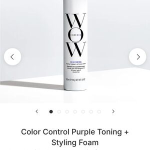 Color Wow Purple Toning Styling Foam